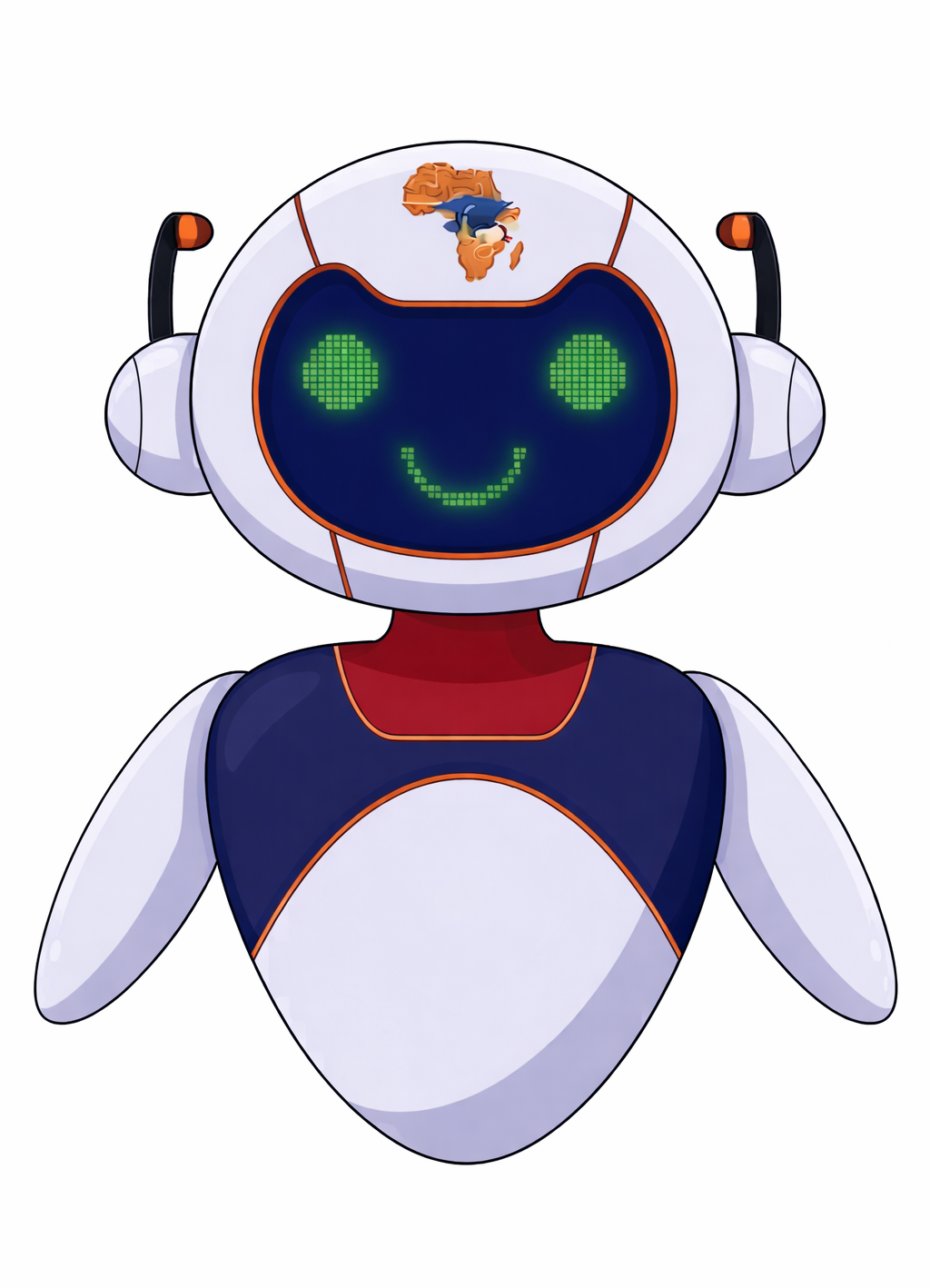 TripleA CompuTech robot mascot